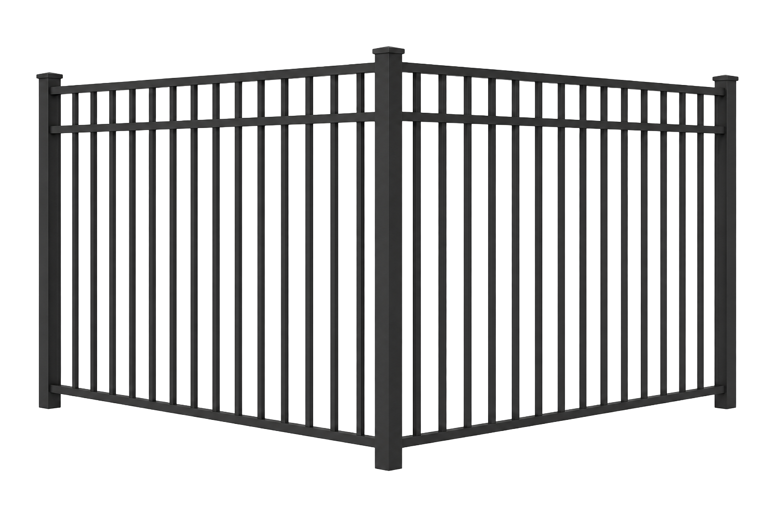 Aluminum fence
